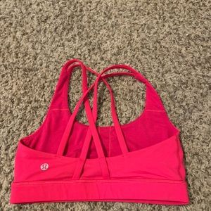hot pink 🥵 size 4 lululemon sports bra